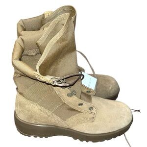 McRae Footwear Men's Size 9R Military Combat Boots Hot Weather Desert Vibram